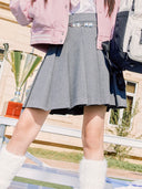 Basic Pleated Skirt
