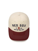 Varsity Lettering Color Block Unstructured Ball Cap