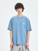 Summer Vintage Washing Graphics Over Fit T-shirt