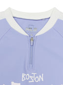 Basic Half-zip Rash Guard Set