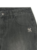 Women's Varsity Logo Wide Denim Pants