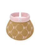 Dia Monogram Raffia Sunvisor