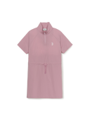 Women's Basic Half Zip Up Woven Ops