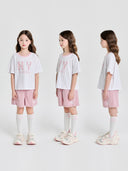 Varsity Girl's Striped T-shirt Set