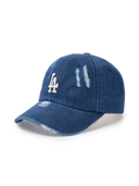 Basic Washing Denim Unstructured Ball Cap