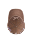 Varsity Lettering Washing Unstructured Ball Cap