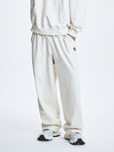 Basic Small Logo Wide Pants