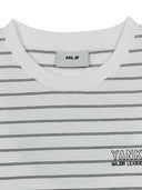 Women's Varsity Strip Crop T-shirt