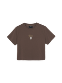 Women's Sheriff Logo Comfortable Crop T-shirt