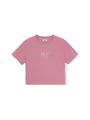 Women's Basic Coopers Logo Slim Crop T-shrts