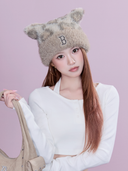 Leopard Meowing Beanie