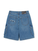 Women's Varsity Vintage Slub Cargo 9in Denim Shorts