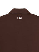 Basic Small Logo Half Zip Up Sweatshirt