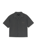 Varsity Vintage Cursive Short Sleeve Work Shirt
