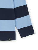 Varsity Stripe Long Sleeves Polo T-shirt