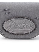 Cursive Vintage Denim Cross Bag