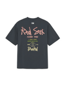 Basic Street Color Lettering Oversized T-shirt