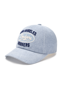 Varsity Vintage Oval Stitch Cursive Unstructured Ball Cap