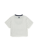 Varsity Girl's Striped T-shirt Set