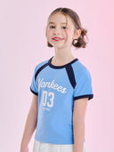 Varsity Girl's Crop T-shirt