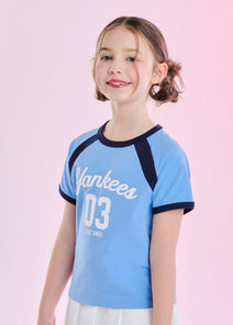 Varsity Girl's Crop T-shirt