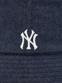 Vintage Denim Curve Logo Bucket Hat