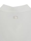 Women's Basic Slim Fit Crop Open Collar Polo T-Shirts