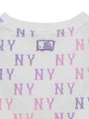 Summer Monogram Girl's Crop T-shirt