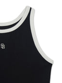 Women's Basic Ringer Ribbed Sleeveless Ops
