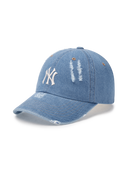 Basic Washing Denim Unstructured Ball Cap
