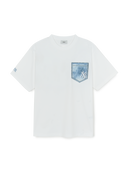 Denimlike Monotive Poket Over Fit T-shirt
