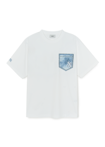 Denimlike Monotive Poket Over Fit T-shirt