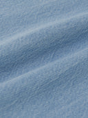 Women's Basic Small Logo Summer Tencel Wide Denim Pants