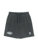 Varsity Vintage Washing Graphic 9" Shorts