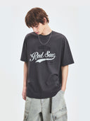 Varsity Vintage Graphic Over Fit T-shirt