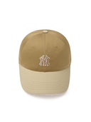 Varsity One Point Logo Color Block Unstructured Ball Cap