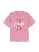 Varsity Vintage Color Graphic Over Fit T-shirt