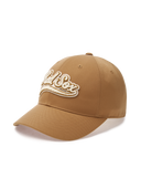 Varsity Cursive Fluffy Logo Unstructured Ball Cap