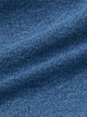Men's Basic Small Logo Carpenter Semi Wide Denim Pants