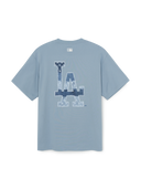 Vintage Denimlike Monogram Big Lux Over Fit T-shirt