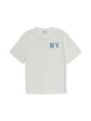 Monogram Denim Coopers Big Logo T-shirt