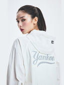 Women's Sportive Varsity Crop Windbreaker