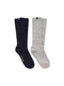 BASIC KNEE SOCKS 2PCS SET