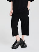 Basic Sportive Tricot Jogger Pants(3/4)