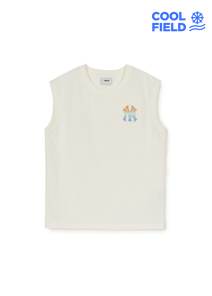[cool Field] Monogram Big Lux Sleeveless