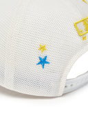 Mirror Brim Color Block All-Mesh Cap