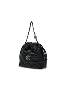 Basic Quilting PU Mini Bucket Cross Bag
