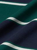 Varsity Stripe Over Fit Polo T-shirt