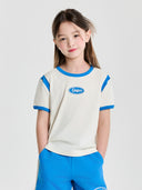 Vasrsity Round Logo Crop T-shirt (girl's)