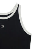 Women's Basic Ringer Ribbed Sleeveless Ops